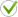 ✓